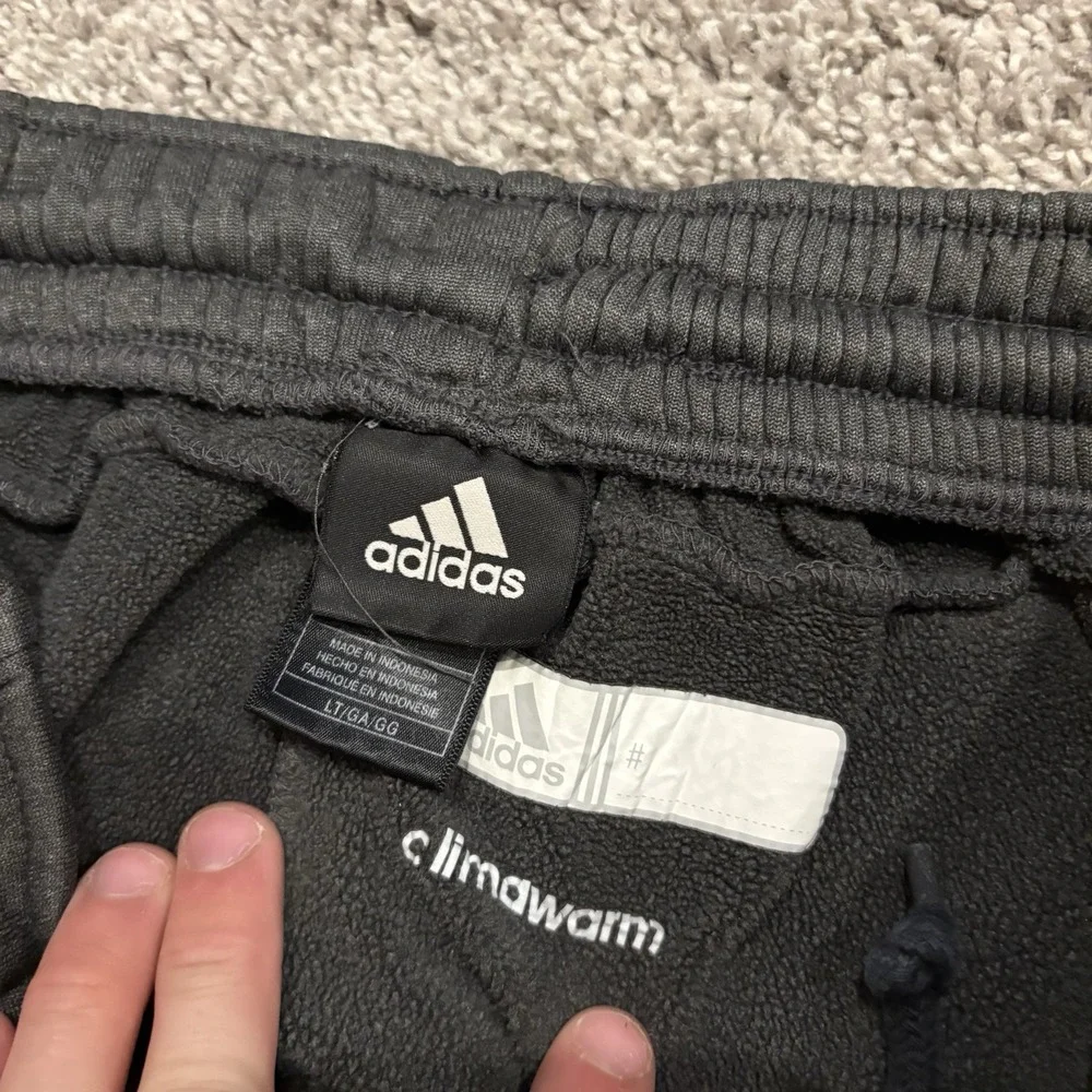Indiana University Gray Player Issue Adidas Sweatpants IU Hoosiers L Tall Men LT
